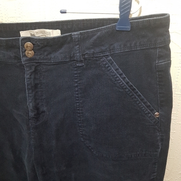 𝅺Windriver High Rise Blue Corduroy Pants - Picture 5 of 11